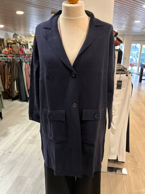 Only M Vest met knopen 21709  2000.0Navy