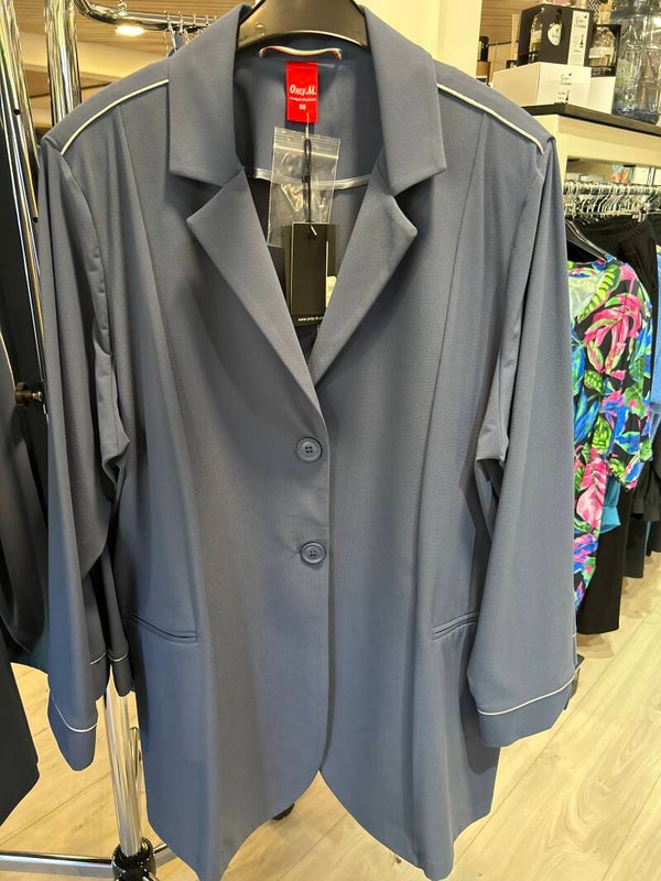 Only M Pique  011 Blazer Piping Jeans Blauw/Agento