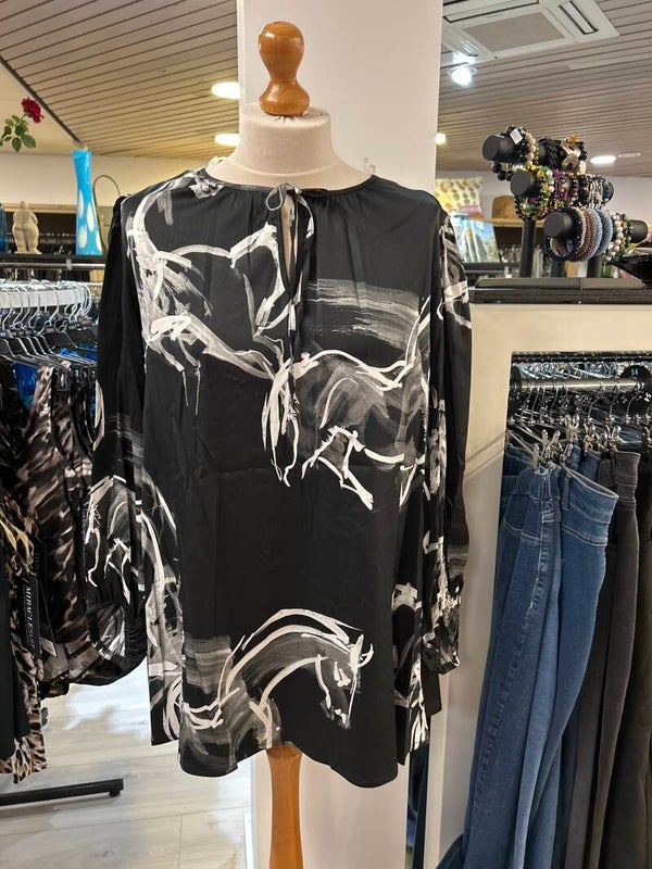 Only M 21598 Tuniek Ibiza Cavallo Nero/Grigio