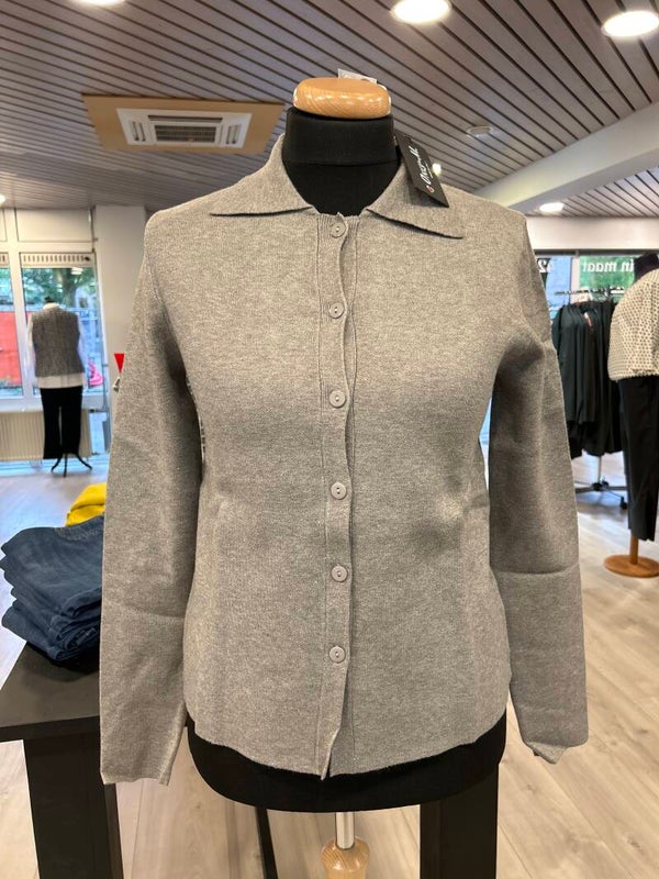 Only M 233.54 Gilet Brei Grigio