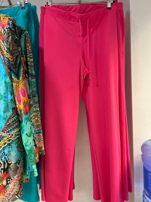 Only M 037 Pantalon wijd Pink Strong