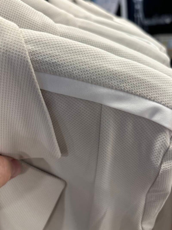 Only M PIQUE Kiezel kleur Blazer Kort