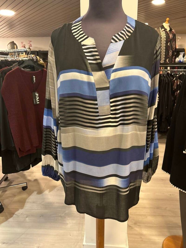 Doris Streich blouse 249632 blauw