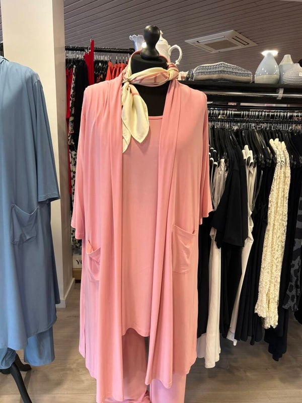 Only M 172 Basis Gilet dolce 3/4 mouw Rosa