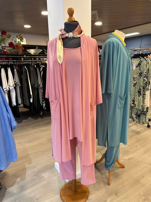 Only M 172 Basis Gilet dolce 3/4 mouw Rosa