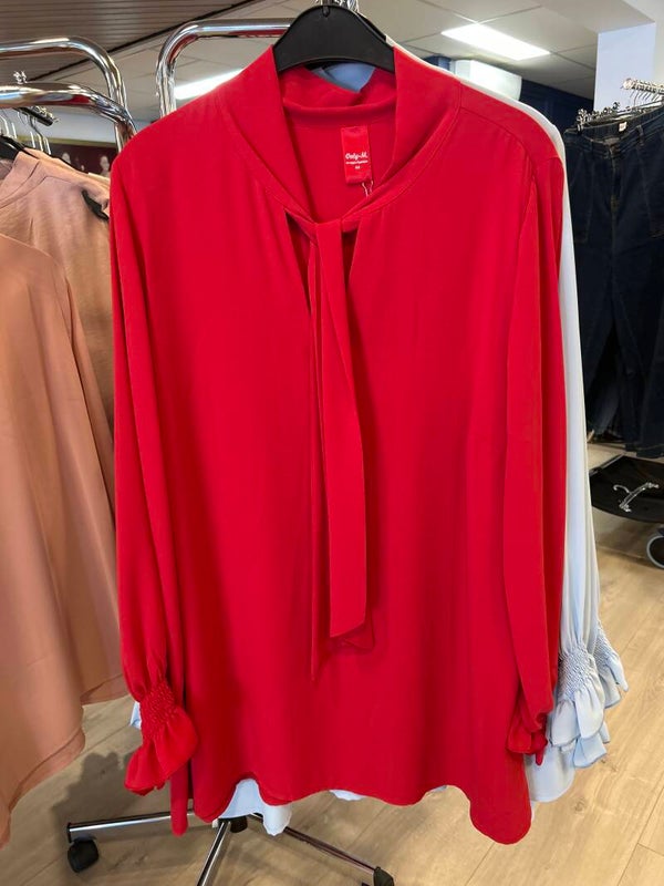 Only M 234.84 Tuniek LM met Halsstrik Roezel Gala Rosso