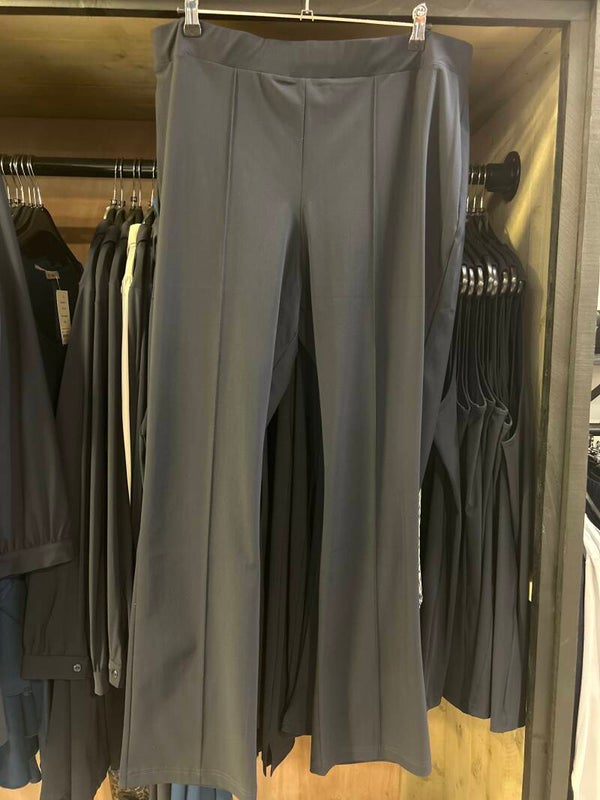 Only M 045 Pantalon met deelnaad Lang model Strong Blauw