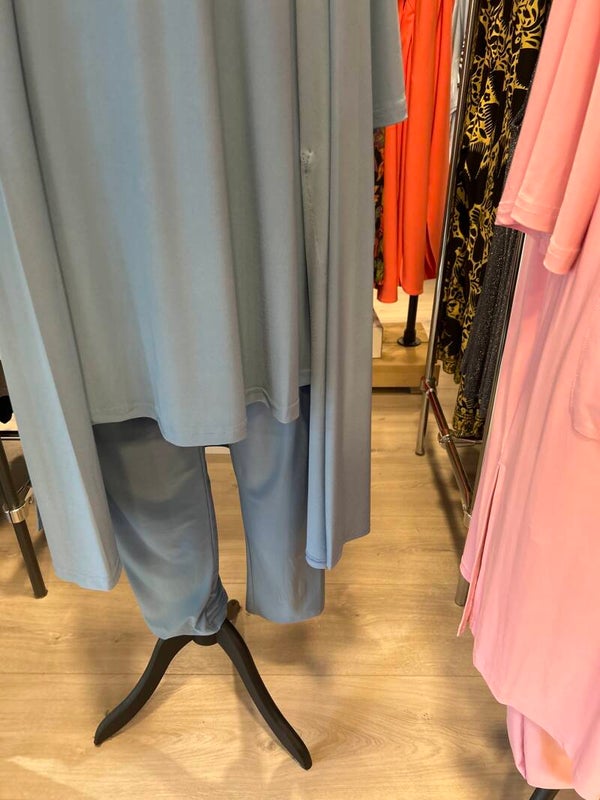 Only M Basis 196 Dolce pantalon 7/8 Licht Blauw (lavanda)