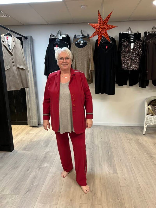 Only M Special - Rosso met Streep Blazer