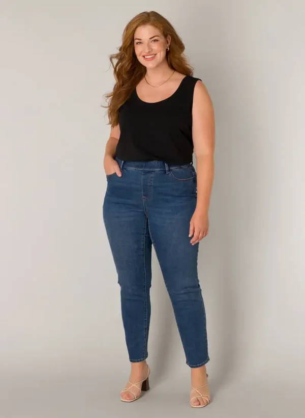 Base Level Jeans Anabella Mid Blue