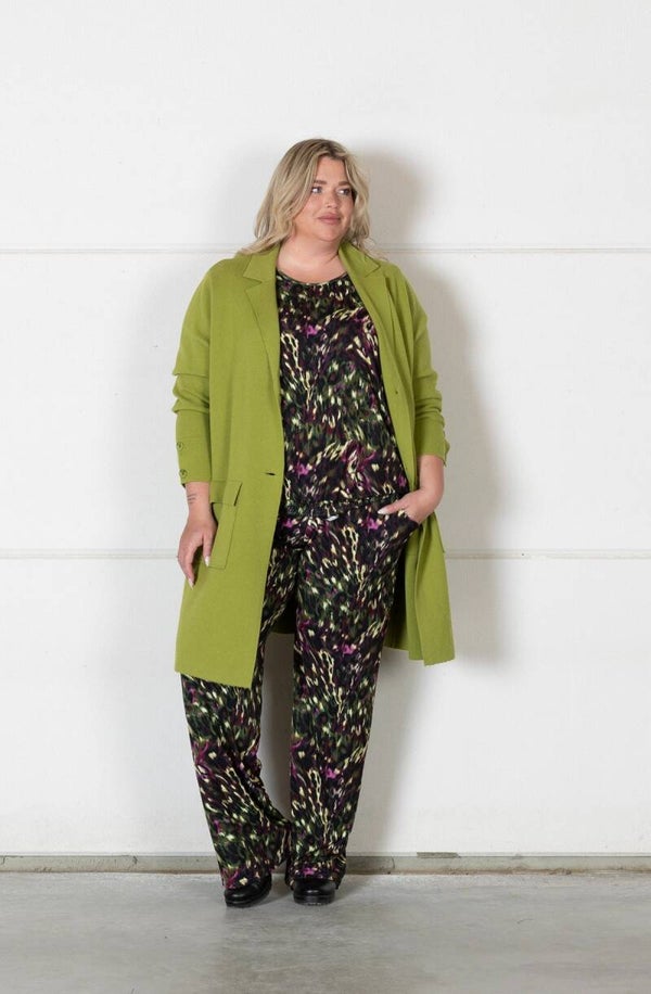 Only M 200.0 Vest met Knopen Kiwi