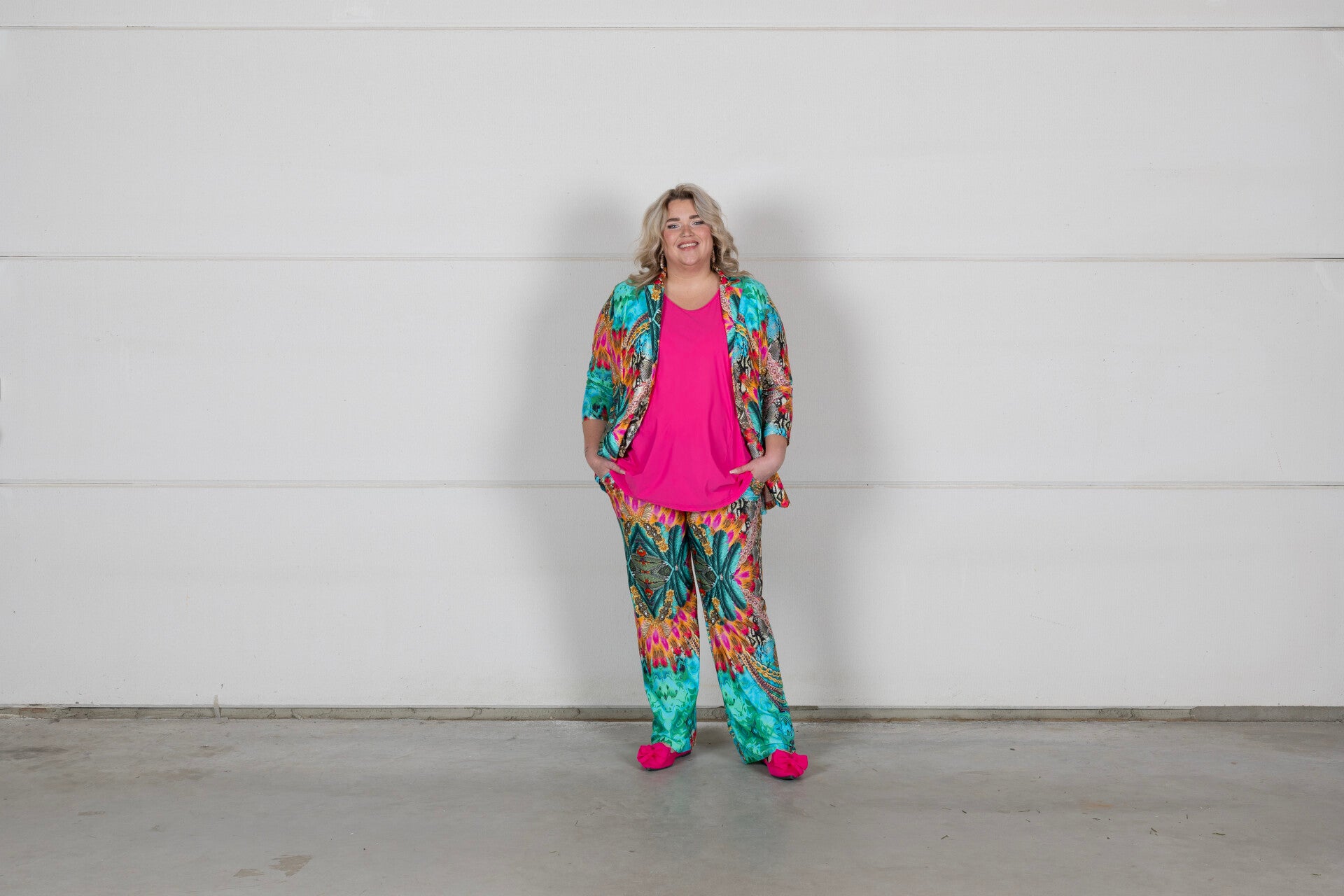 Only M 230.01 Midi Stampa Snake Azzuro Blazer