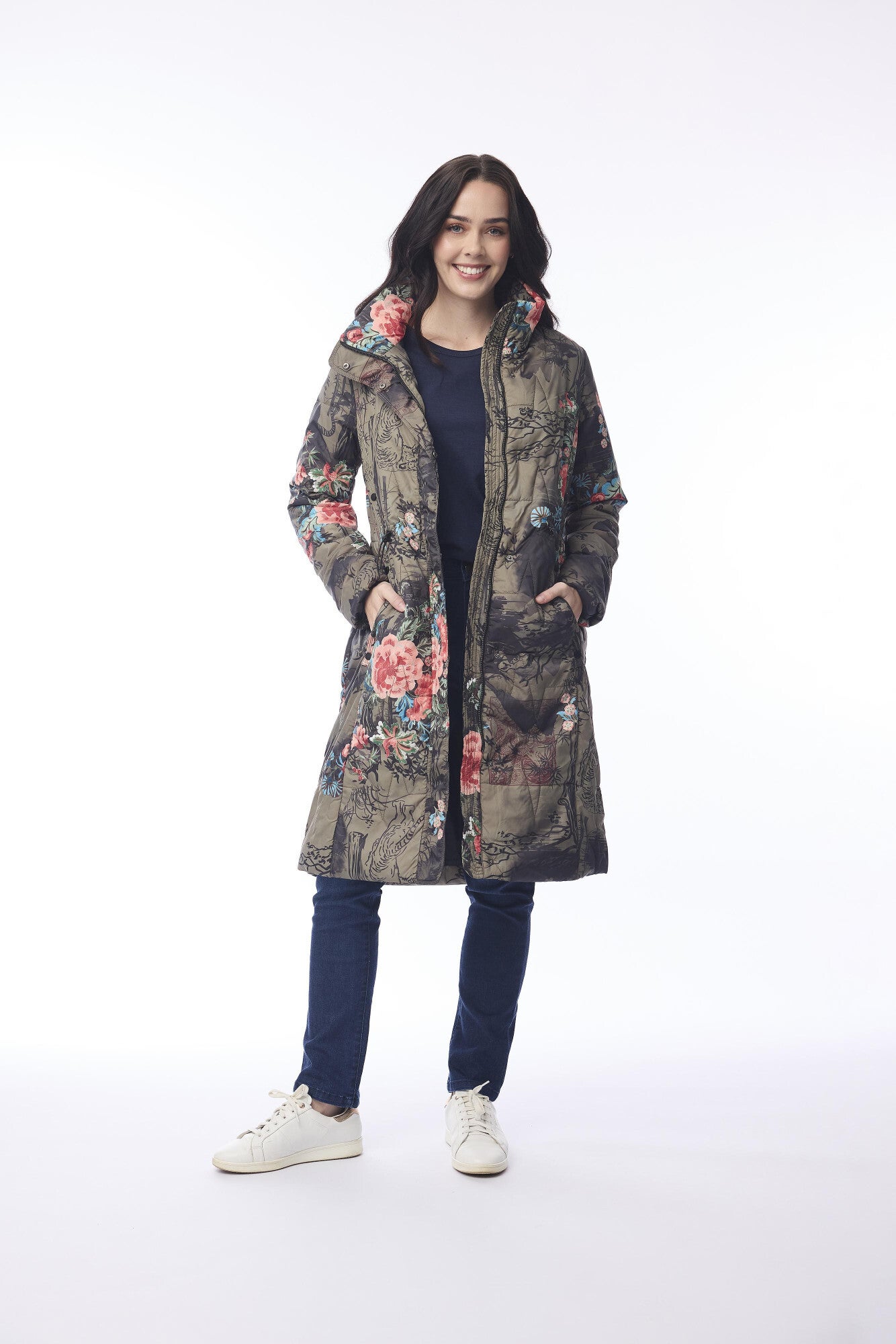 Orientique Puffer Coat Keqioa 82239