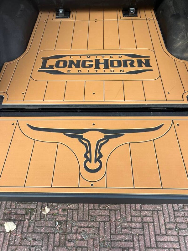 RAM bedliner aluminium vloerplaat met All Weather EVE/PE