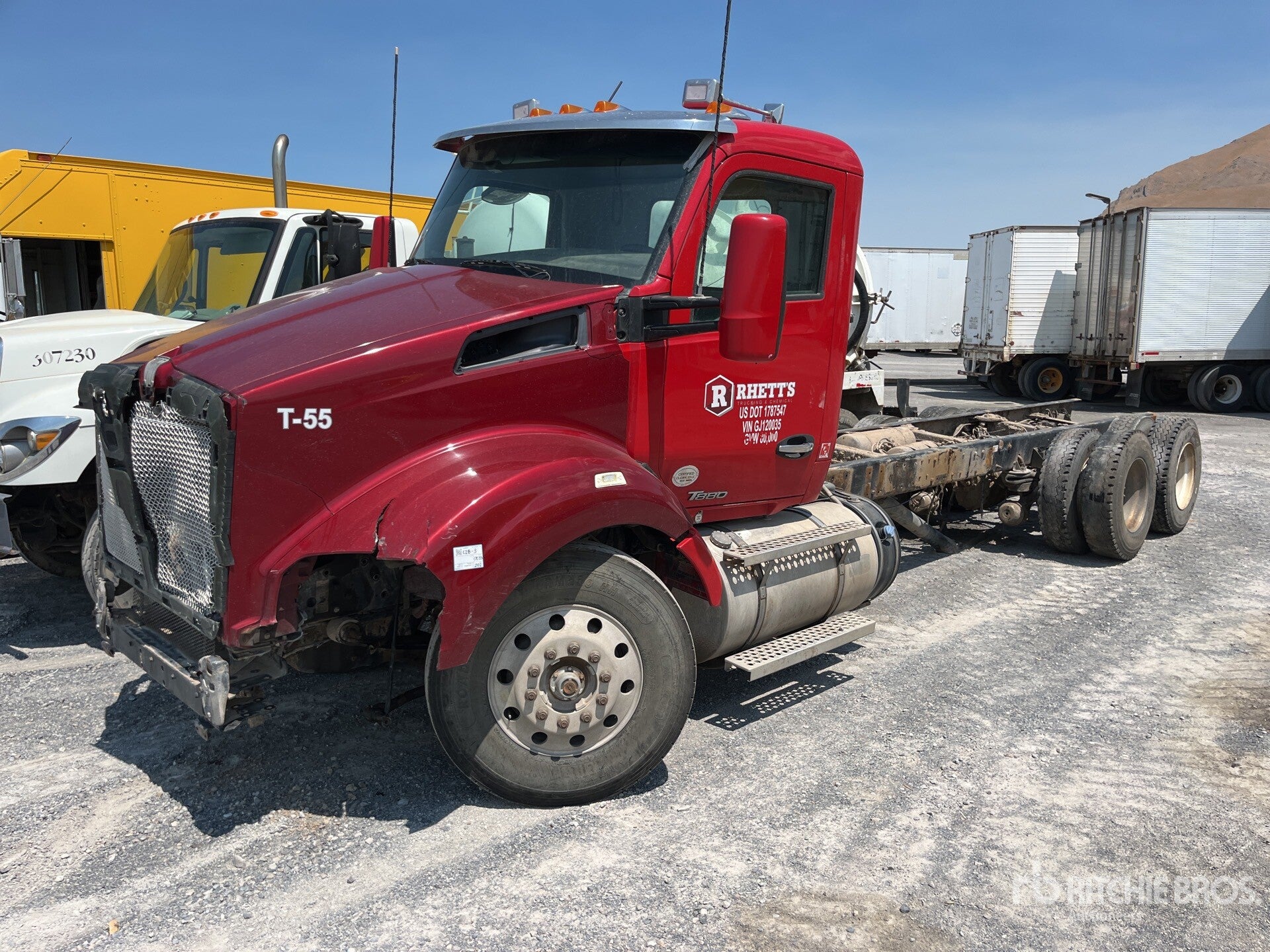 6X4 T-800 KENWORTH 2016