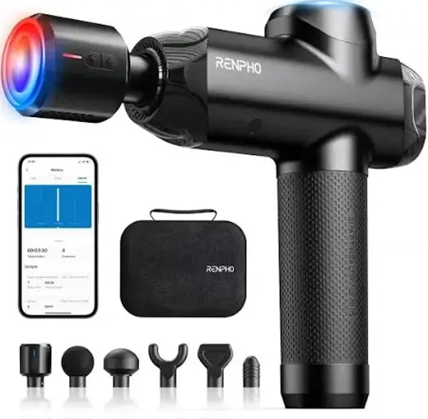 Hot & Cold Therapy Massage Gun – Dual Temperature Technology