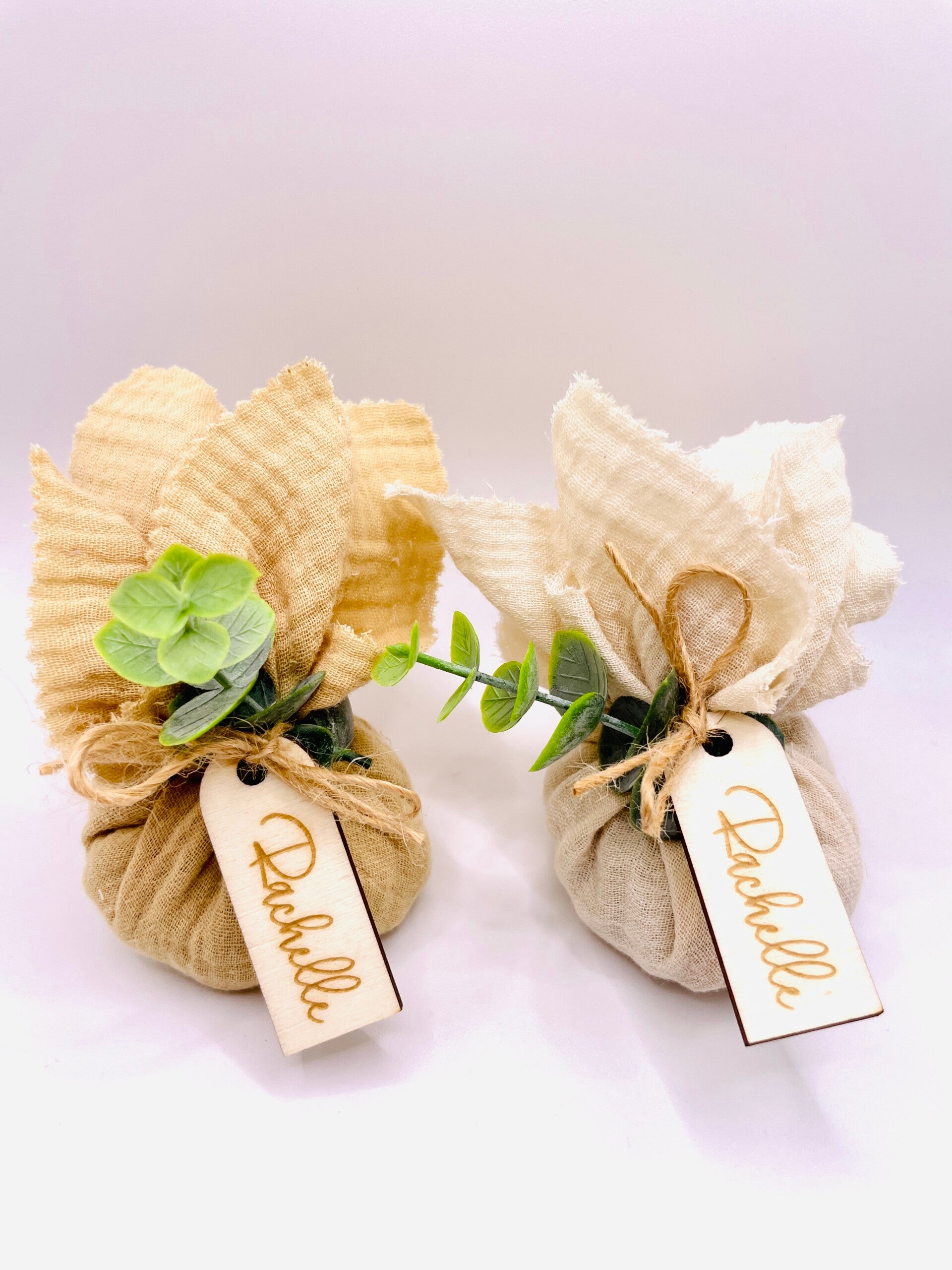 Linnen doekje met smarties