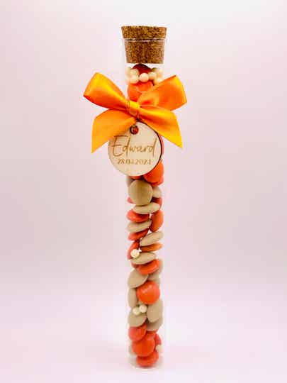 Proefbuis met lentilles