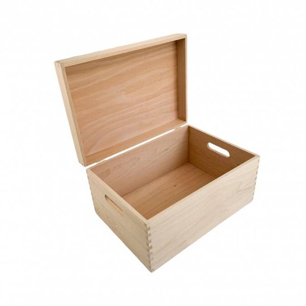 Memorybox met klapdeksel - Blanco