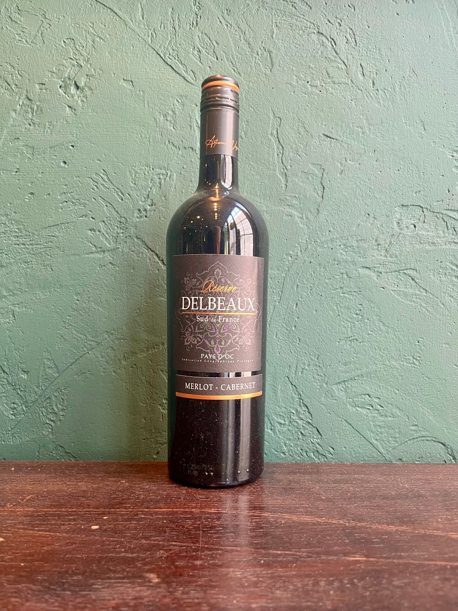 Delbeaux, Pays d'Oc IGP Réserve Merlot-Cabernet