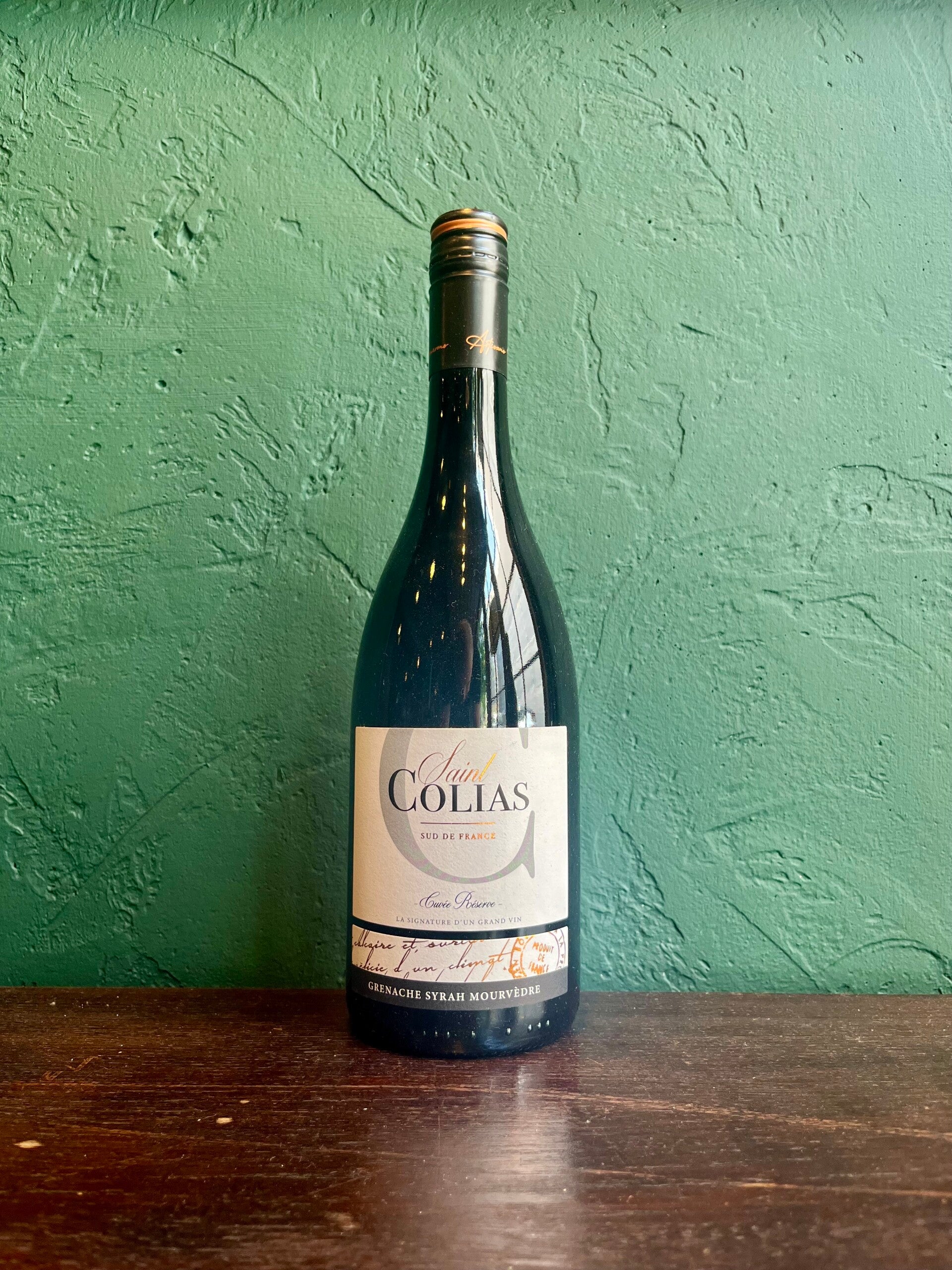 Saint Colias , Pays d'Oc IGP Grenache Syrah Mourvèdre