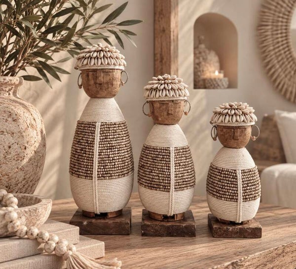 Pop hout beige