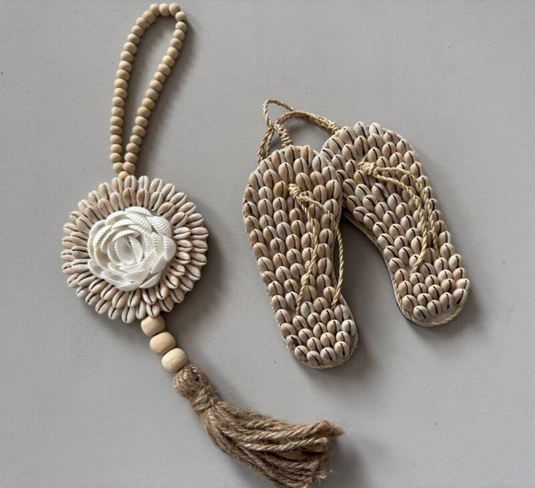 Slippertjes beige