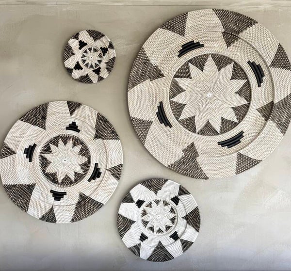 Wandpanelen Black/cream