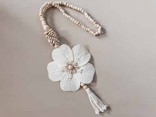 Kralenketting bloem