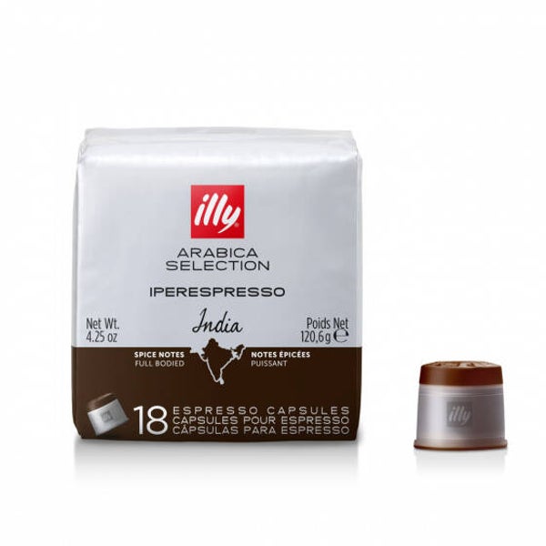illy koffiecapsule india (uitlopend!)