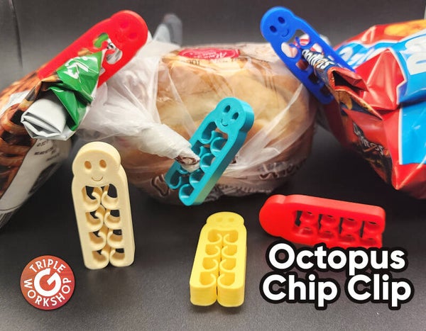 Octopus Chip Clip – der smarte Küchenhelfer