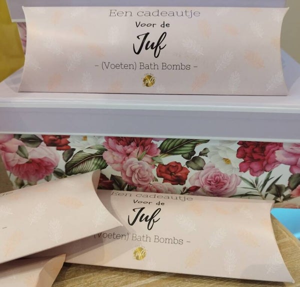Bruisballen voor de juf