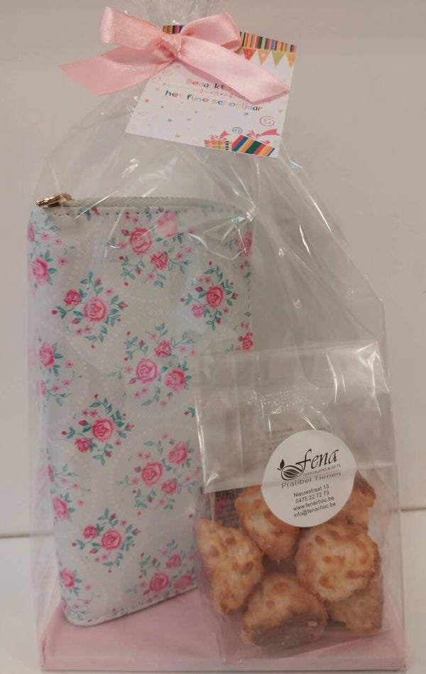 Grote portemonnee met koekjes