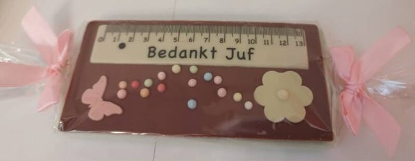 Tablet bedankt juf