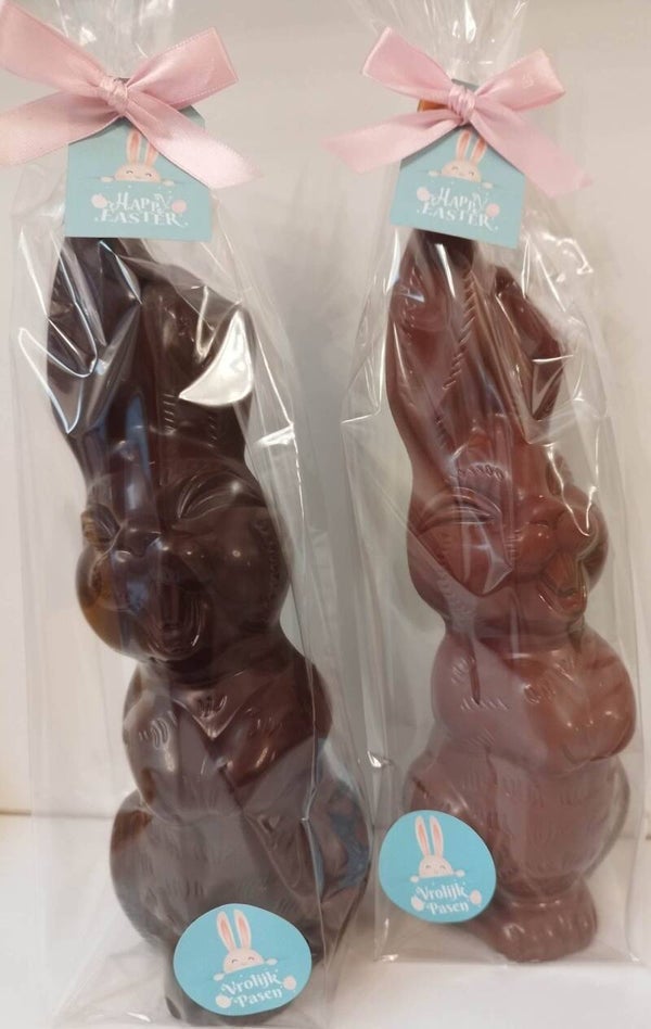 Lachend konijn 26 cm
