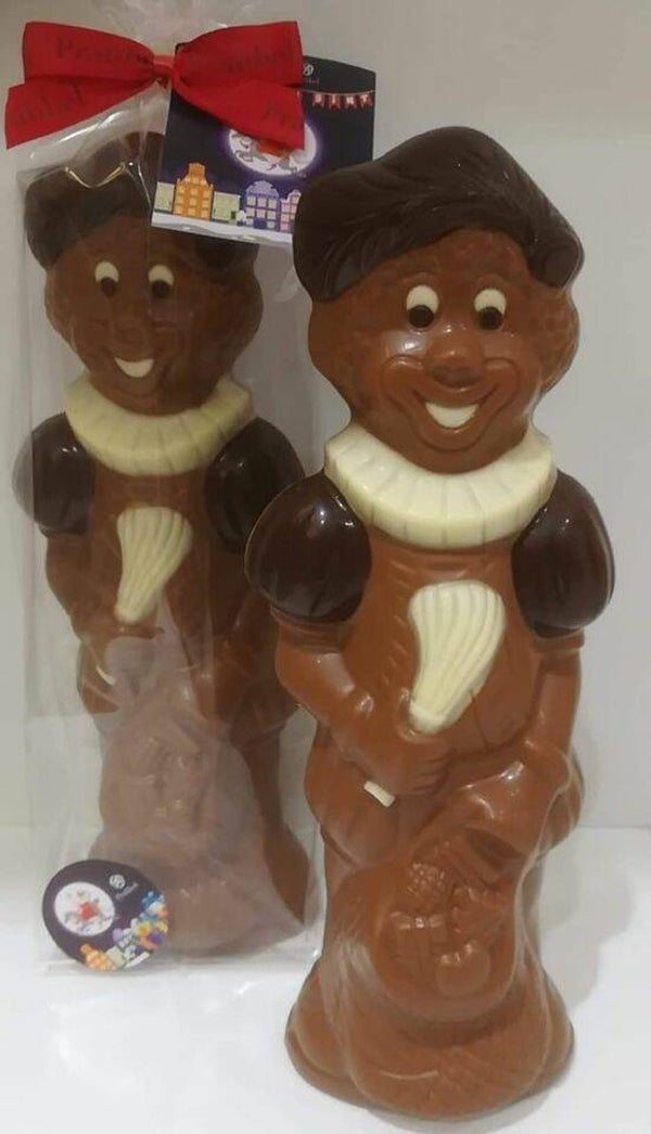 Zwarte piet 25 cm melk