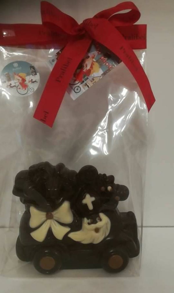 Sint in busje fondant