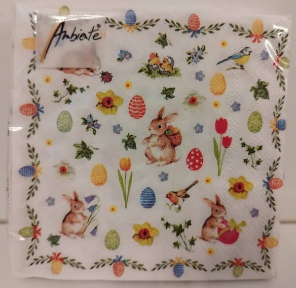 Servietten 33x 33cm , 20 stuks