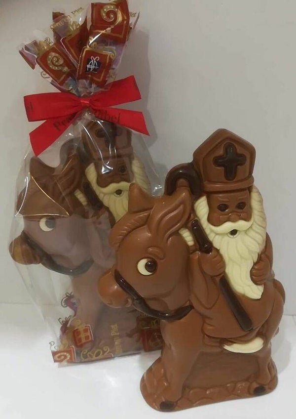 Sint op ezel 18 cm melk