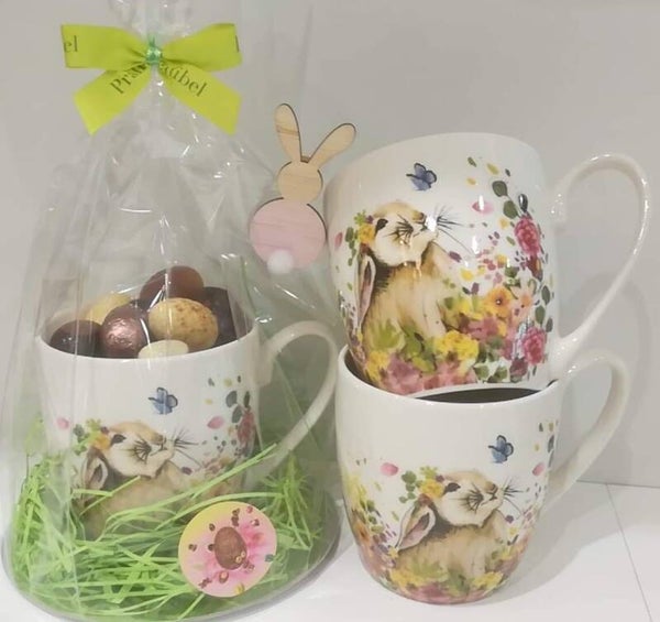 Tas gevuld met paaseitjes