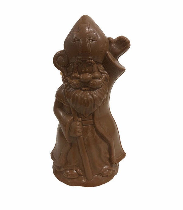 Wuivende sint 25 cm melk met chocolade nic nac