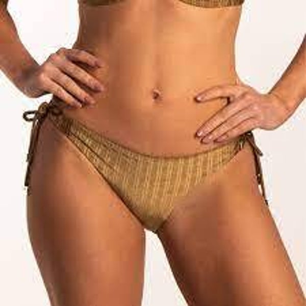 Beachlife Dull Gold Bikinistrikbroekje
