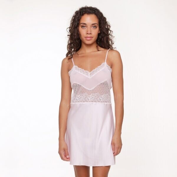 LingaDore Slipdress Mauve Rose