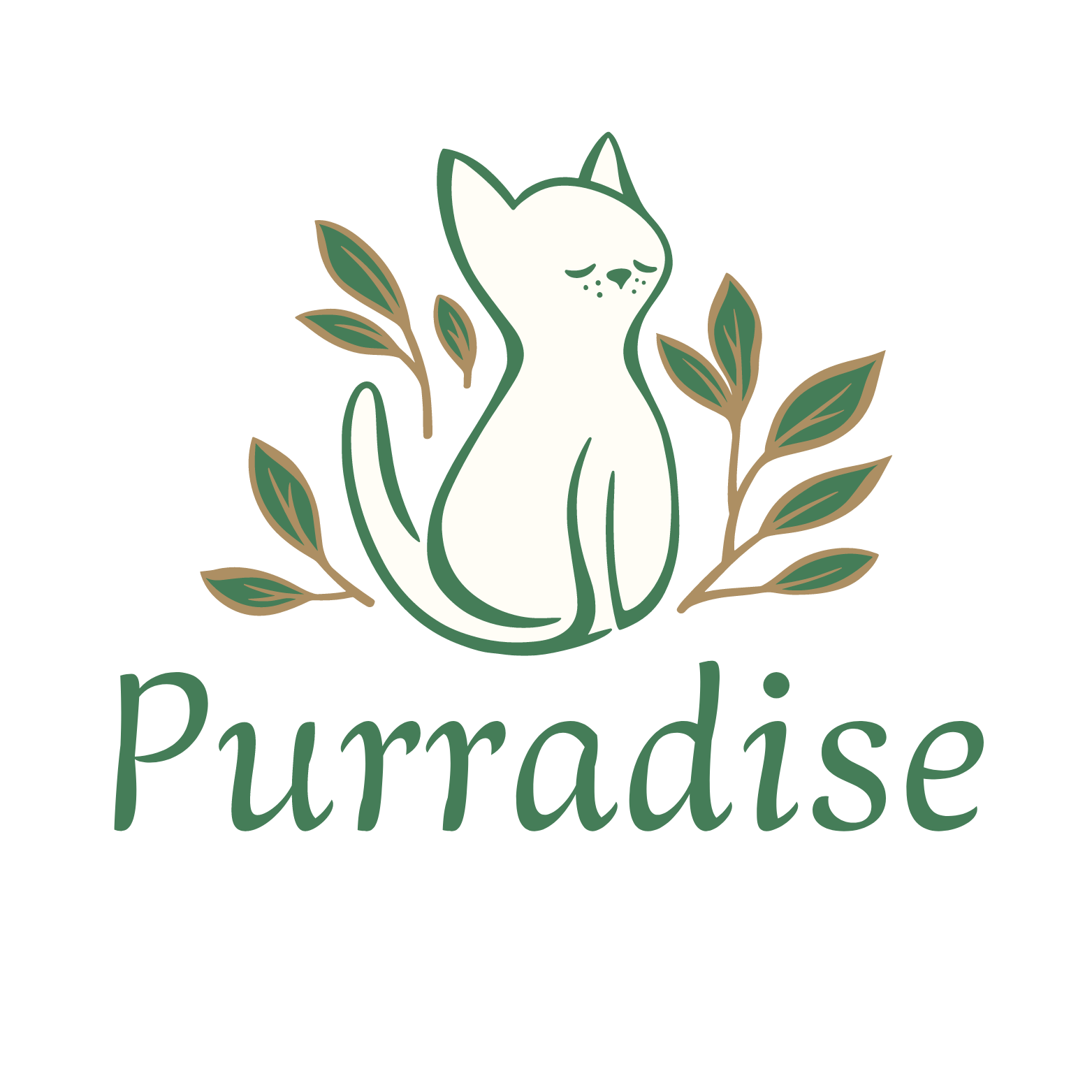 Logo Purradise kattentrimsalon
