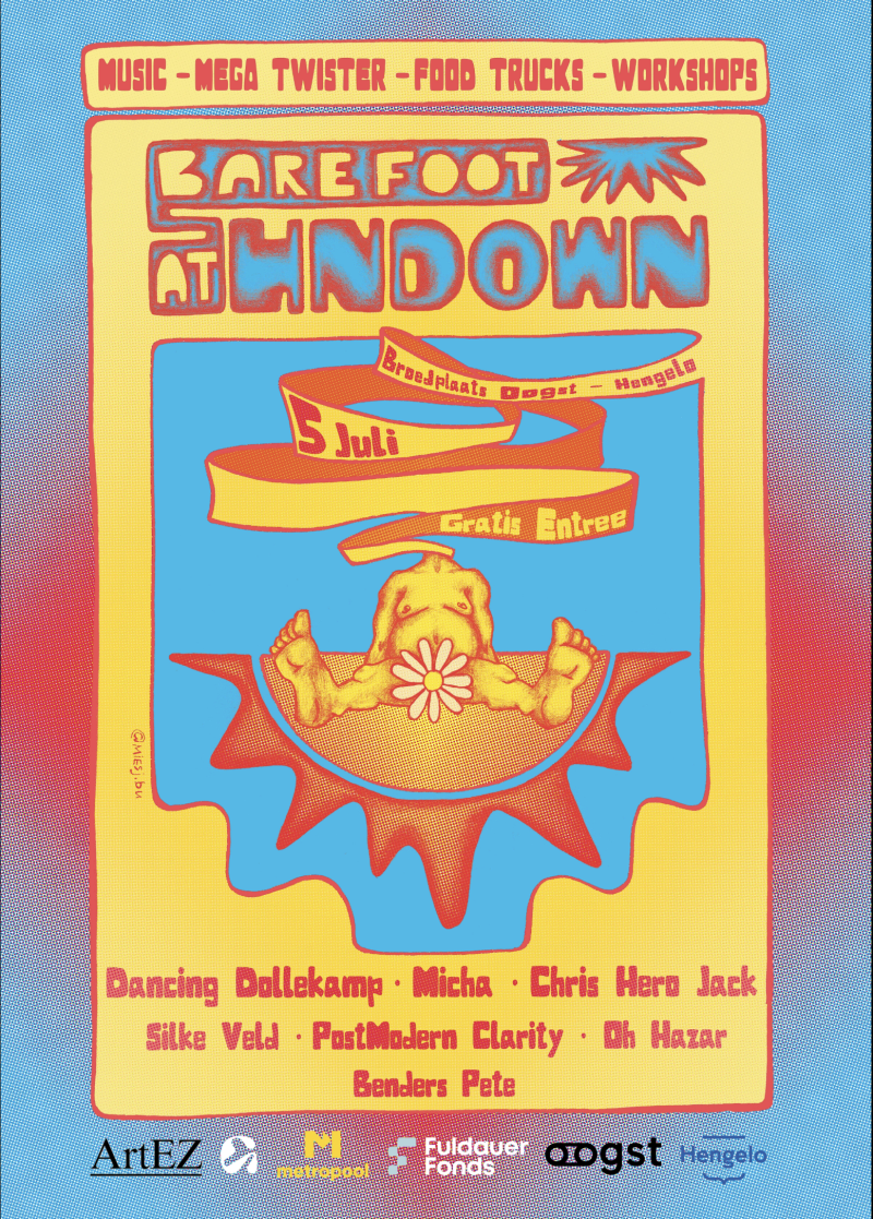 Festival Poster Made for "Barefoot at Sundown''