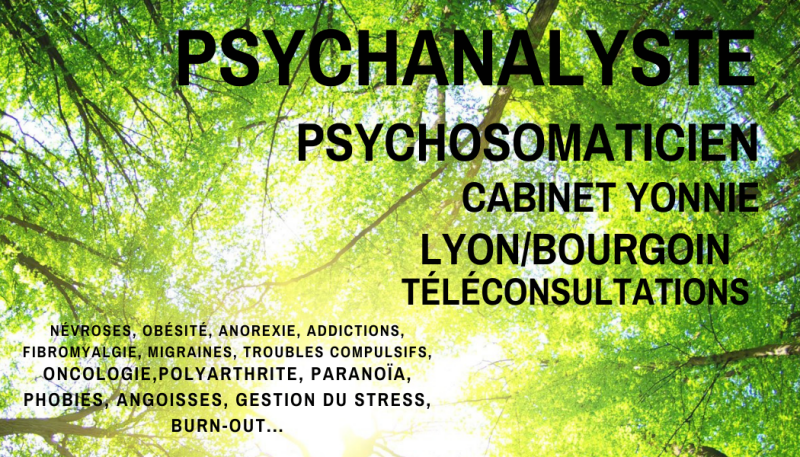 psychothérapeute psychosomaticien sur Lyon Bourgoin ou en téléconsultation