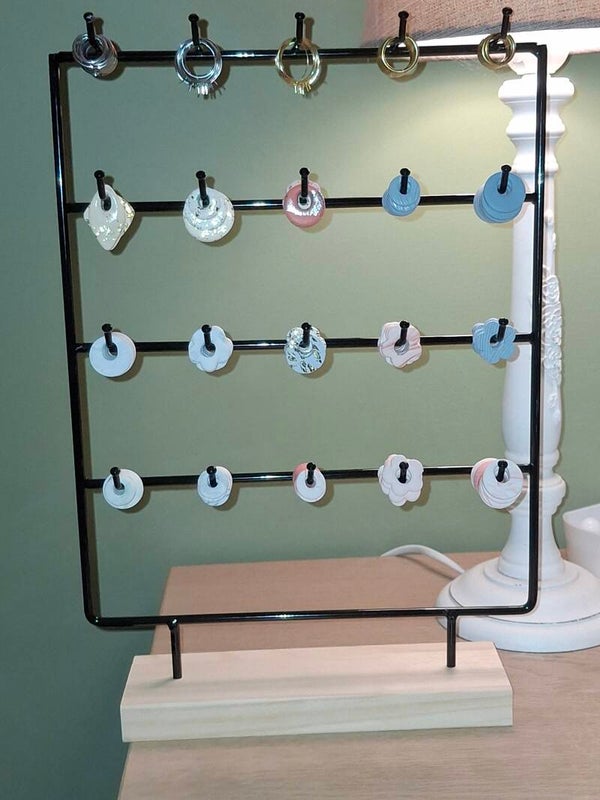 Polymeerklei oorbellen: mix and match