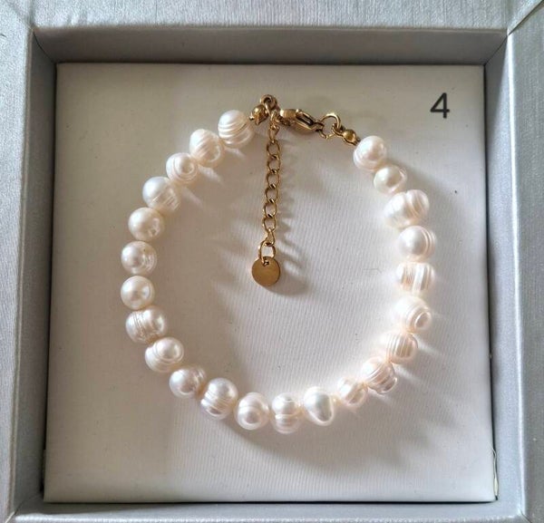 Zoetwaterparels armband