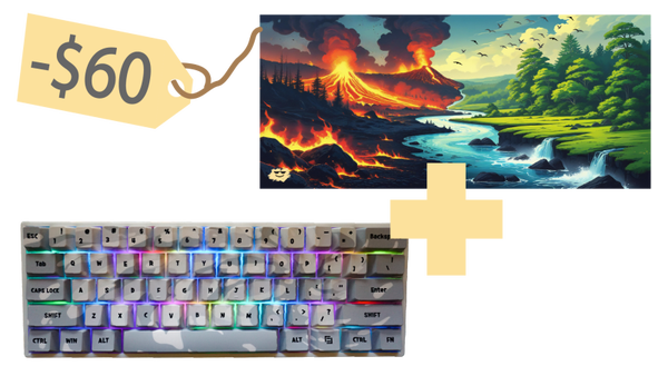 Toetsenbord + Muismat Bundel