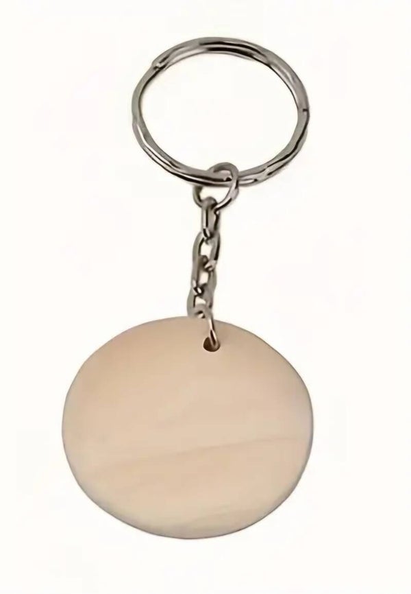 Sleutelhanger van hout